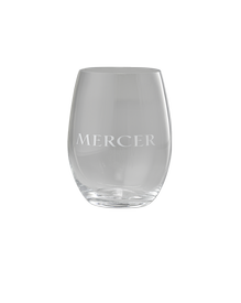Logo Stemless Wine Glass