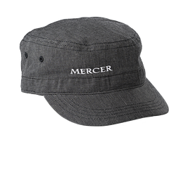 Mercer Logo Military Hat